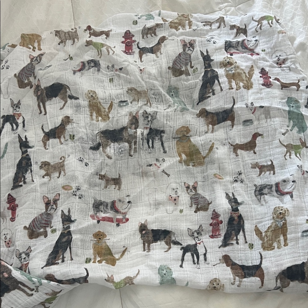 Charming Dog Print Bedding Sheet
